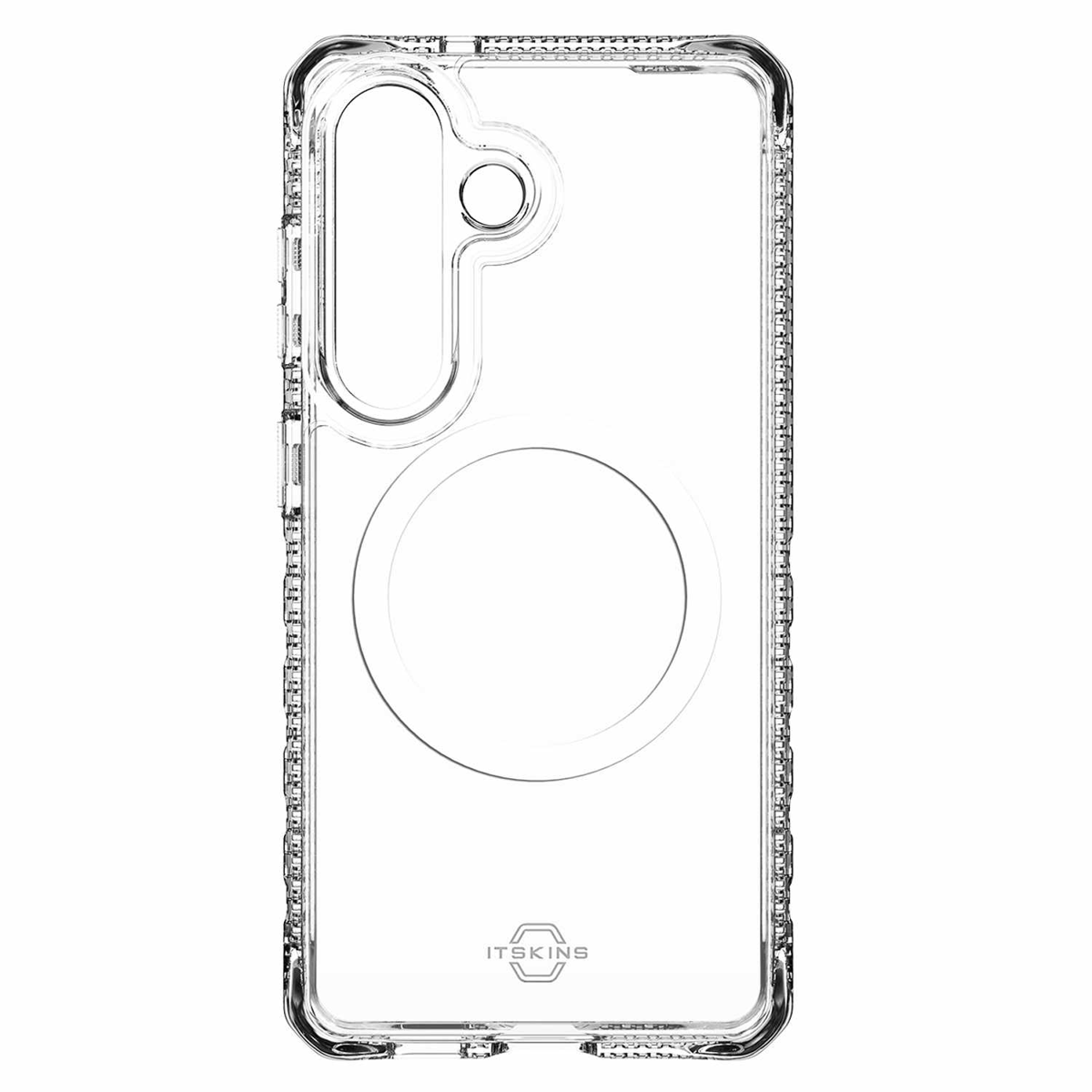 ITSKINS - Hybrid_R Case w/Magnets Clear for Samsung Galaxy S26