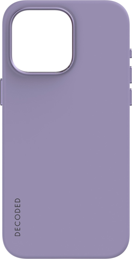 Decoded - Silicone Backcover for iPhone 15 Pro Max - Lavender