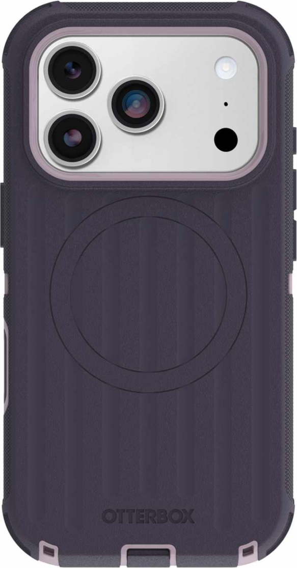 OtterBox - Defender Pro MagSafe Case Adomania Purple for iPhone 18 Pro/17 Pro
