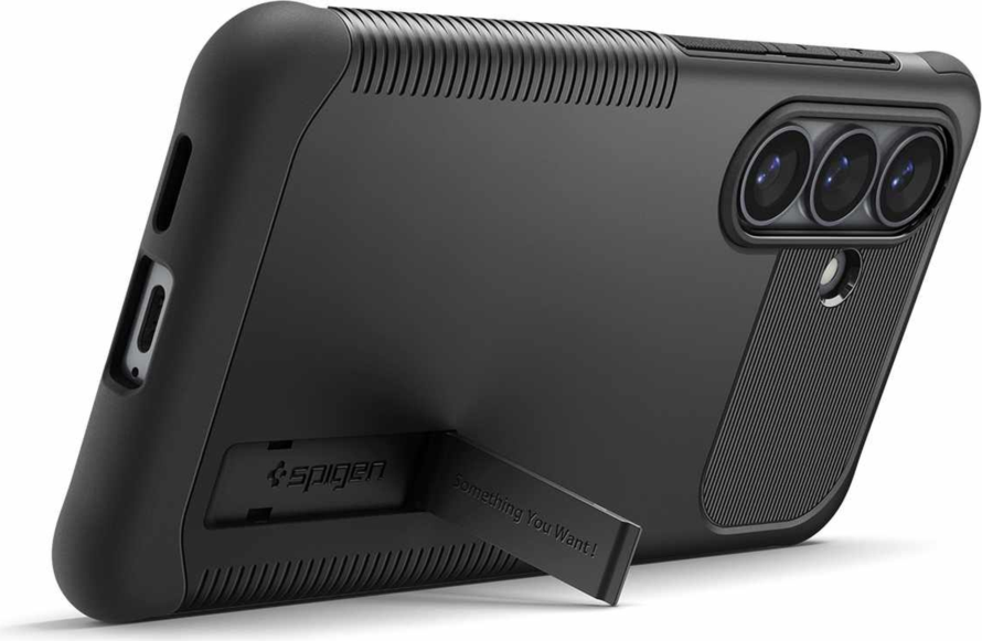 Spigen - Coque Slim Armor avec aimants, noire, pour Samsung Galaxy S26+