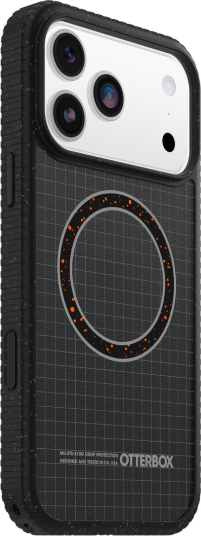 Custodia OtterBox Sole Series MagSafe Per IPhone 17, Resistente A Cadute MIL-STD, Realizzata Con Materiali Riciclati, Nera
