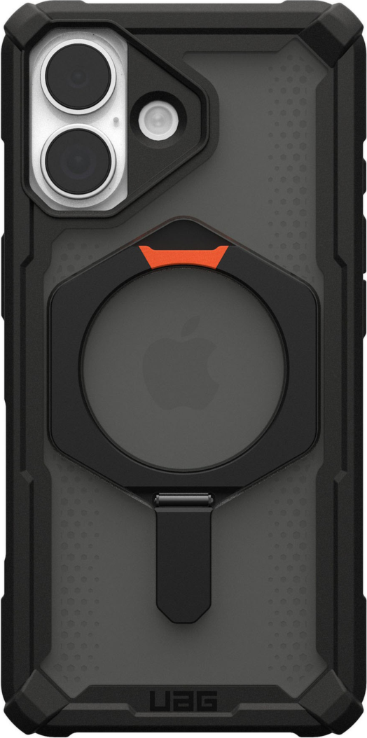UAG 114526114097 Étui Robuste Plasma XTE MagSafe Black/Pop Orange pour iPhone 17