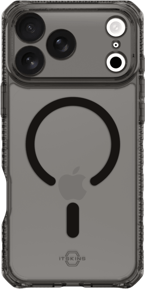 ITSKINS - Hybrid_R Vapor MagSafe Case Smoke for iPhone 17 Pro Max