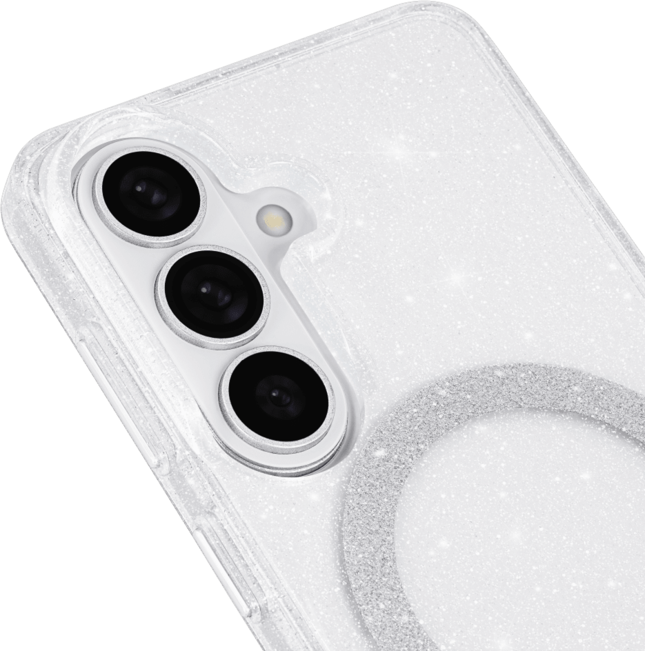 Case-Mate - Étui Twinkle avec aimant pour Samsung Galaxy S26 - Argent crépuscule