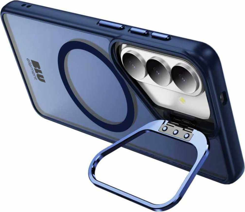 Blu Element BECKS262 Étui Chromatic Kick avec Magnets Marine pour Samsung Galaxy S26
