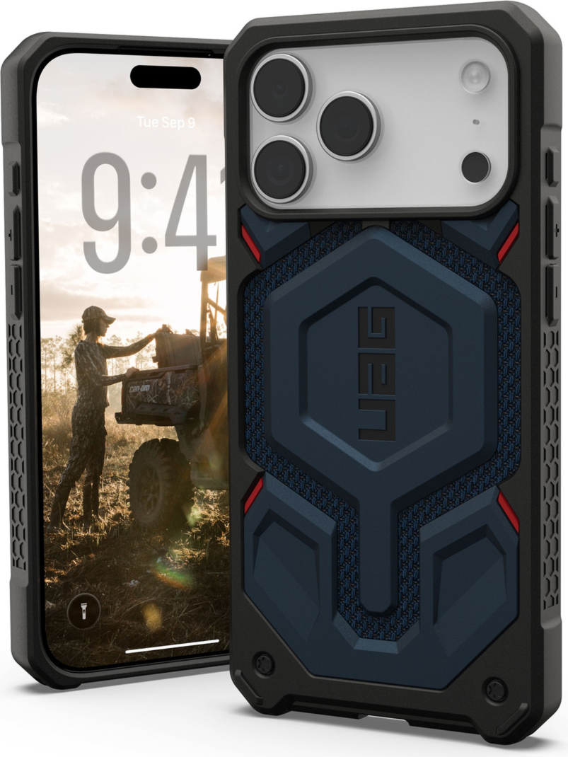 The quintessential, all-terrain, rugged protective case now available with seamless MagSafe functionality. The UAG Monarch Pro is equipped with premium materials for premium protection.