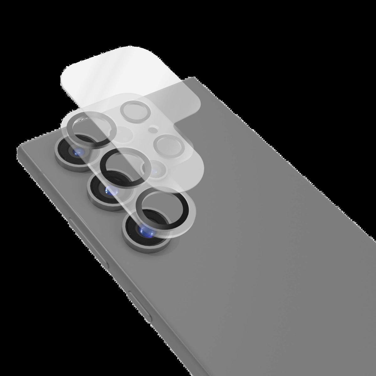 The HyperGear Lens Protector features a shock-absorbing body and scratchproof shield to safeguard the camera lenses from accidental damage.