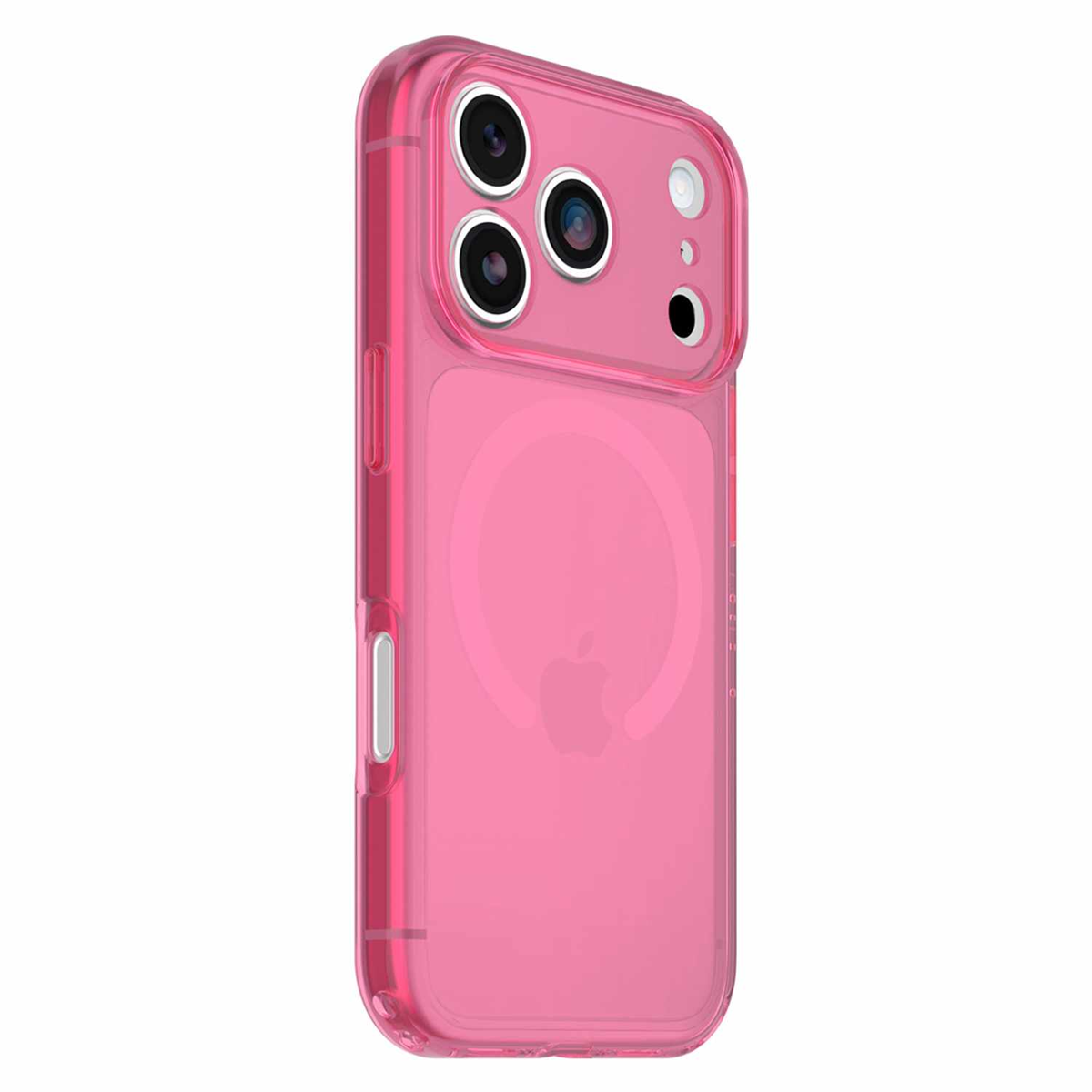 OtterBox - Lumen Clear MagSafe Case Heartspur Pink for iPhone 18 Pro/17 Pro