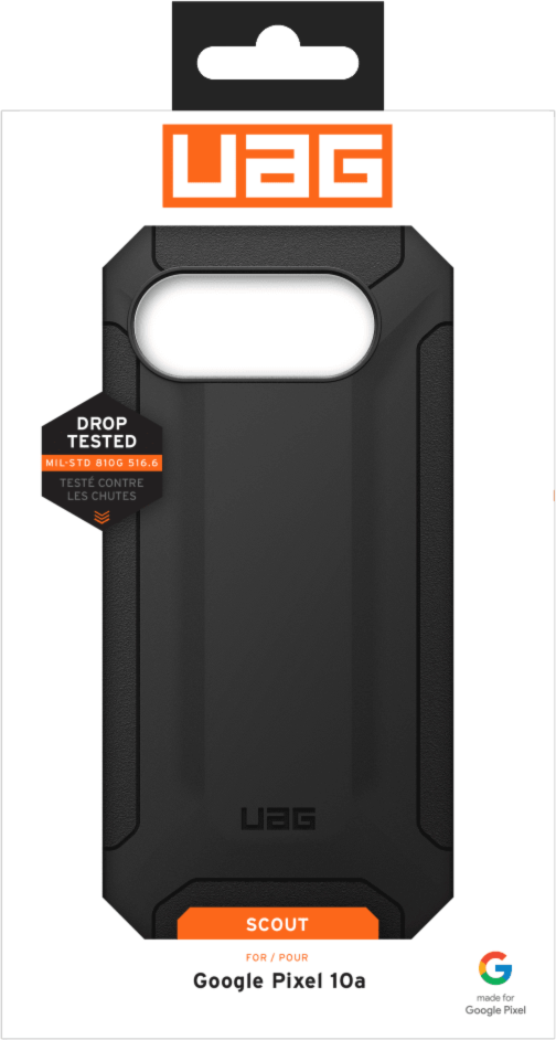 Inspired by modern wanderers, the UAG Scout Series case features a featherlight composite construction of strong and durable TPU.