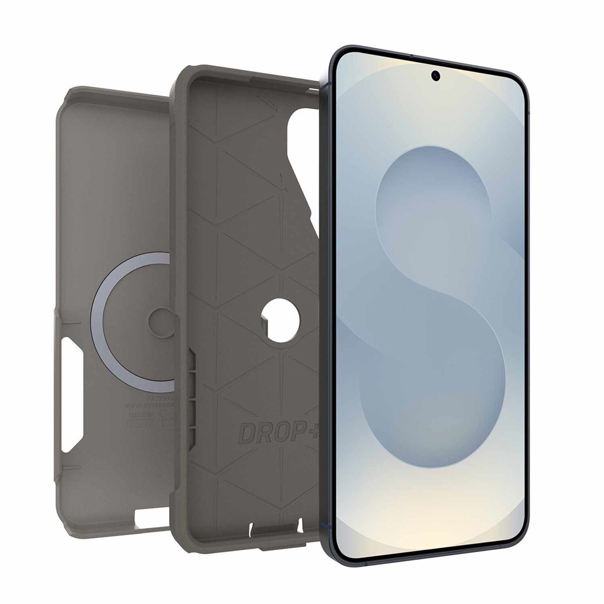 OtterBox - Commuter Case w/Magnets Grey Comfort Samsung for Samsung Galaxy S26+