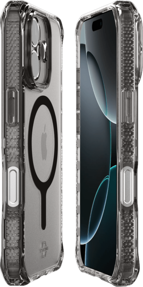 ITSKINS - Hybrid_R Vapor MagSafe Case Smoke for iPhone 17