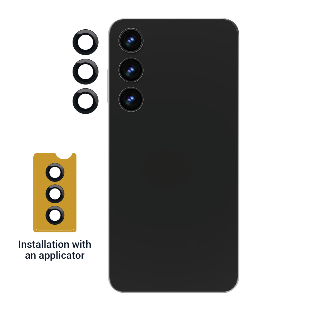 AXS ARMORGlass Pro Camera Lens Protector Samsung Galaxy S24 FE