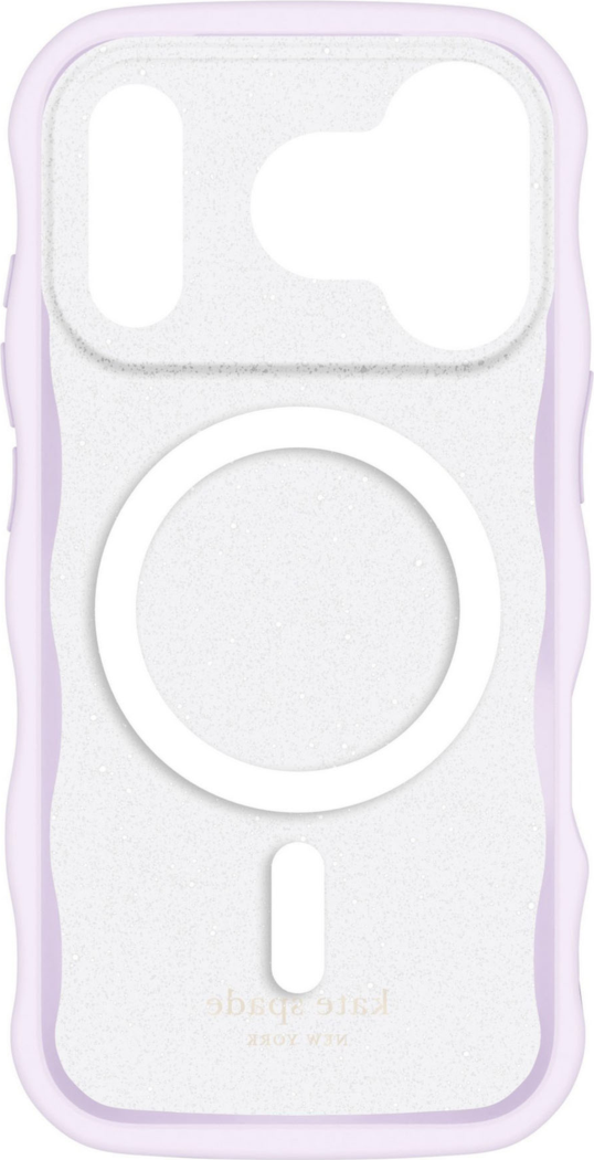 Kate Spade - Wavy MagSafe Case Opal Glitter for iPhone 17 Pro