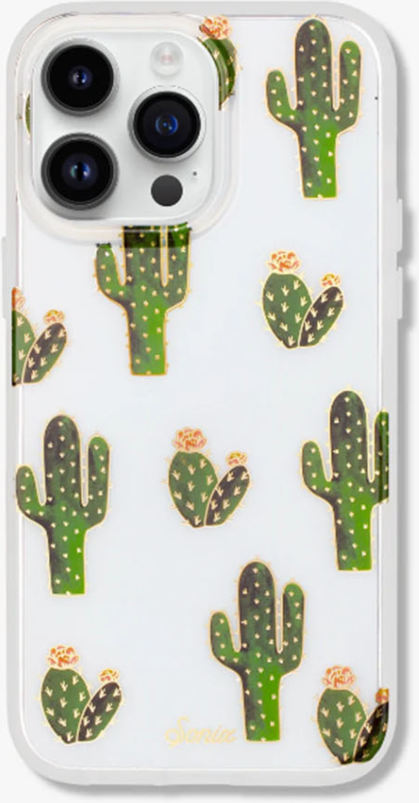 Sonix - Clear Coat Case for iPhone 14 Pro Max - Prickly Pear
