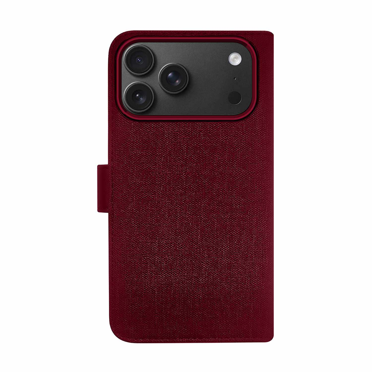 Blu Element - Folio 2-in-1 Case Burgundy for iPhone 18 Pro Max/17 Pro Max