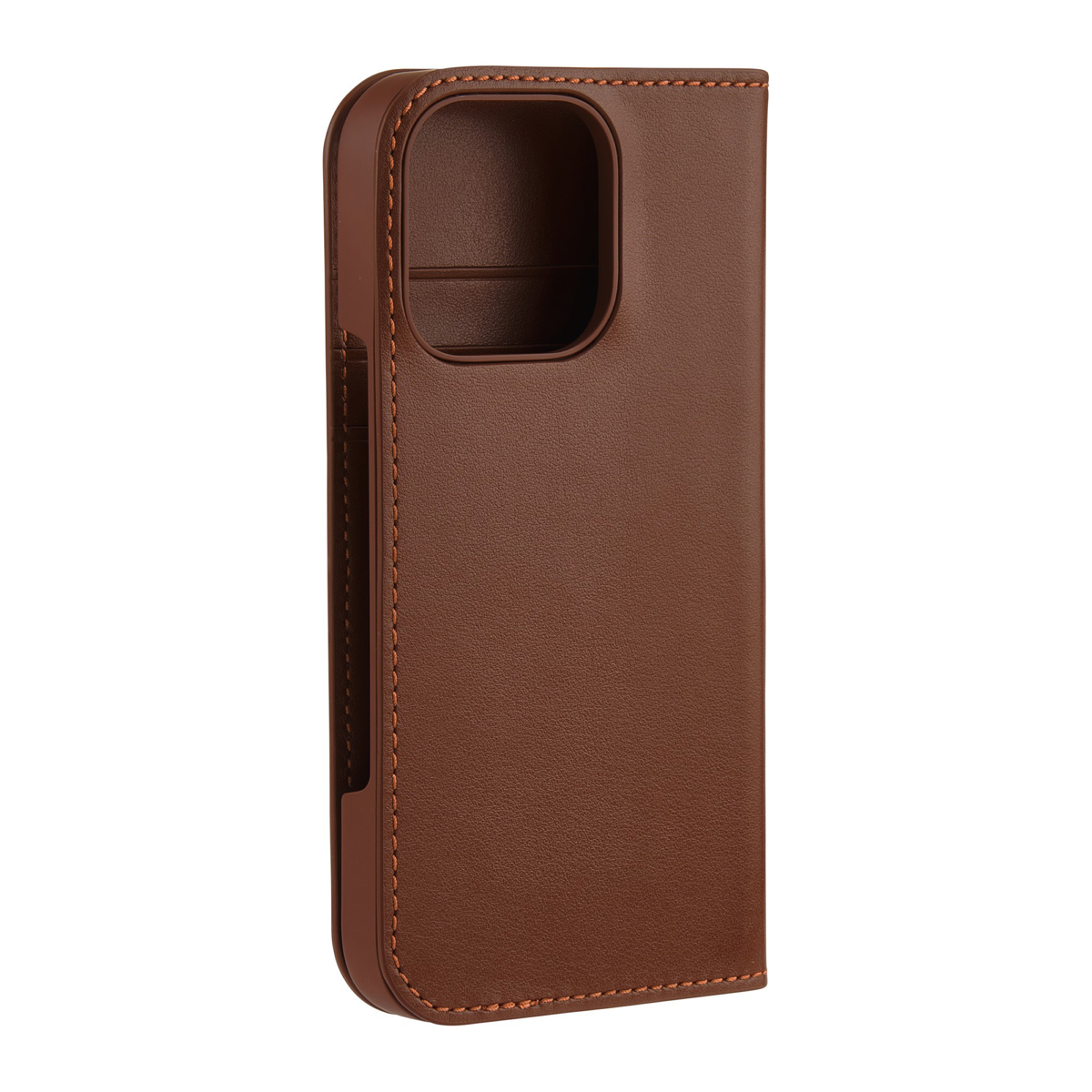 Crafted from genuine leather, the Coach Leather Folio Case holds the absolute essentials with its sleek design and two credit card slots.