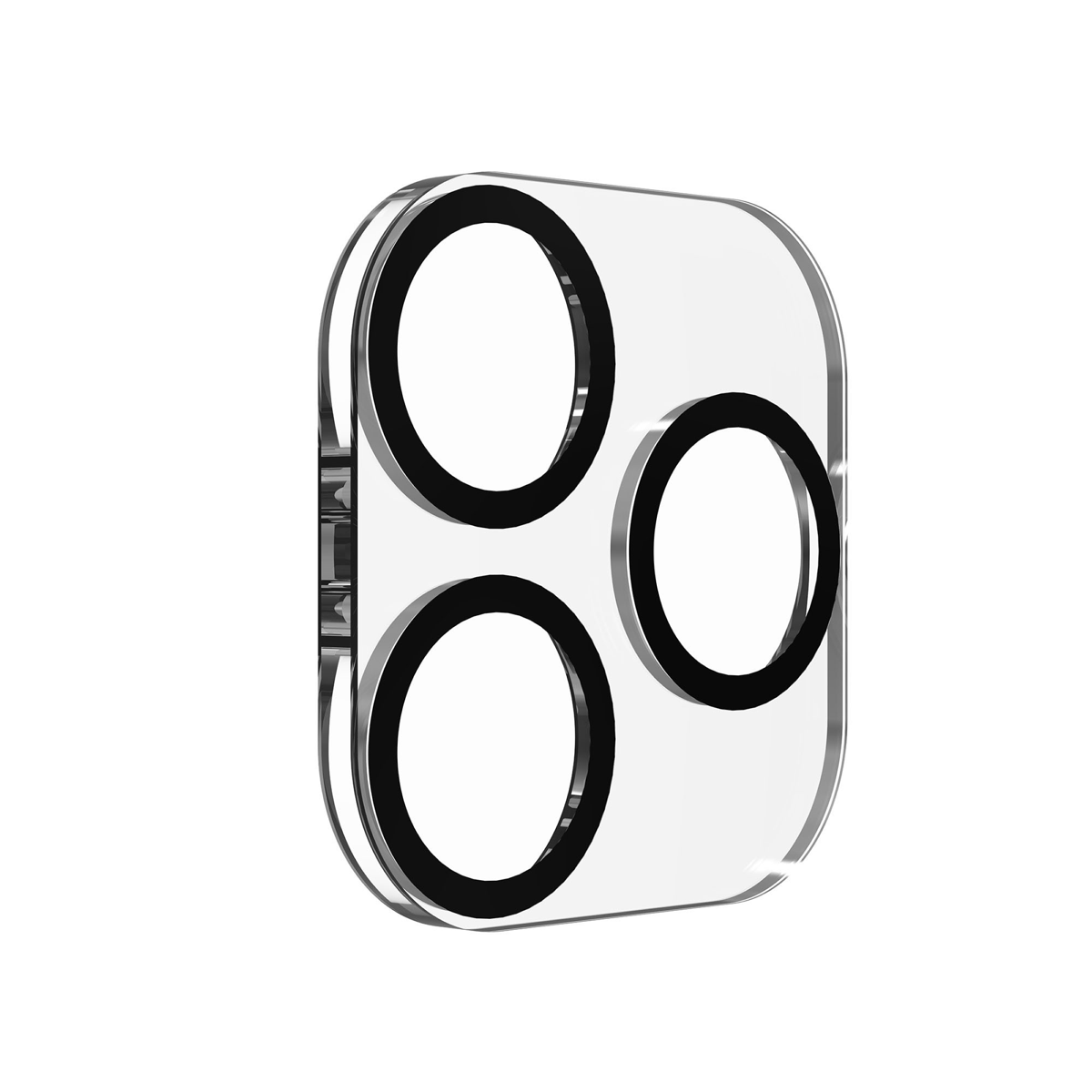 The ZAGG InvisibleShield Glass Elite with anti-reflective technology protects phone camera lenses from scratches and smudges.