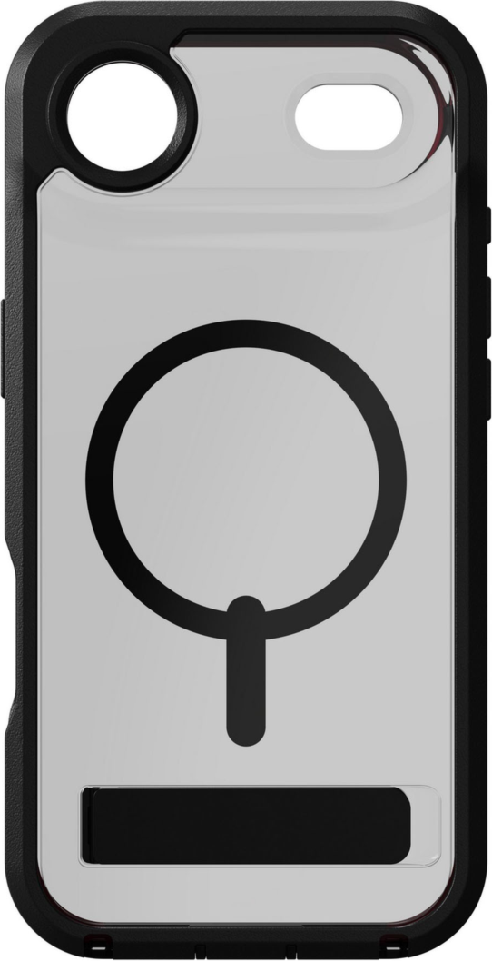 ZAGG - Rainier Snap MagSafe Case with Kickstand for Apple iPhone Air - Smoke Black