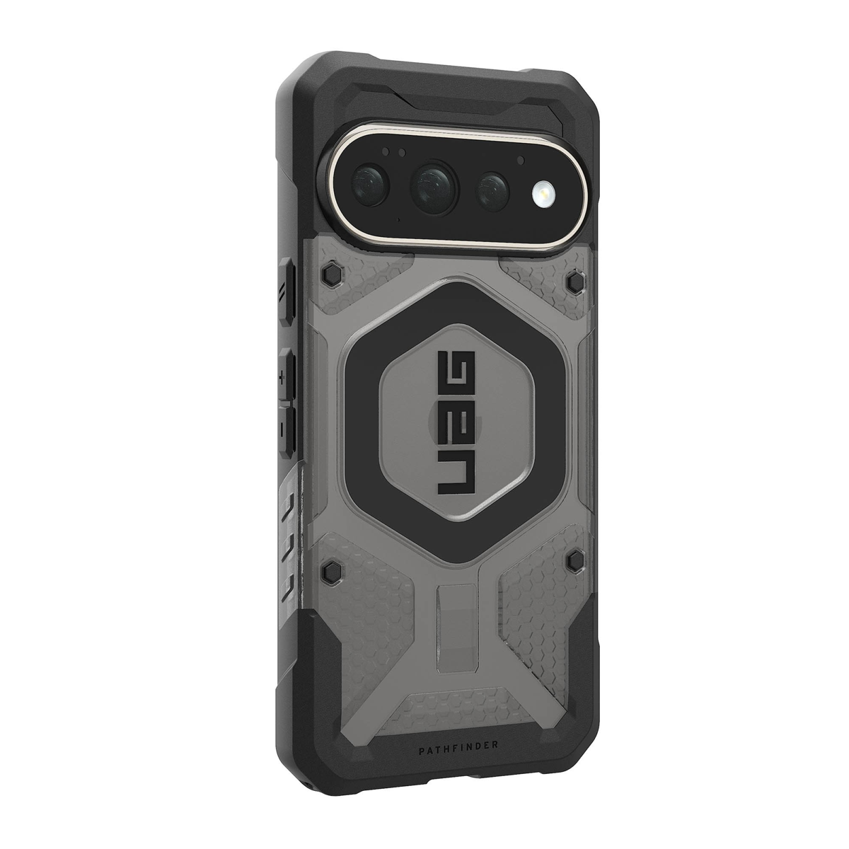 Designed with action and adventure in mind, the UAG Pathfinder case provides serious protection with a modern classic look and a built-in magnetic module.