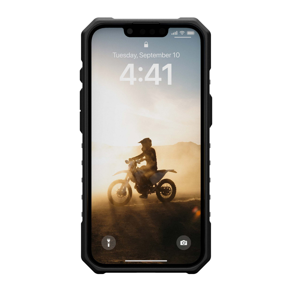 Designed with action and adventure in mind, the UAG Pathfinder Clear case with MagSafe provides serious protection with a modern classic look.