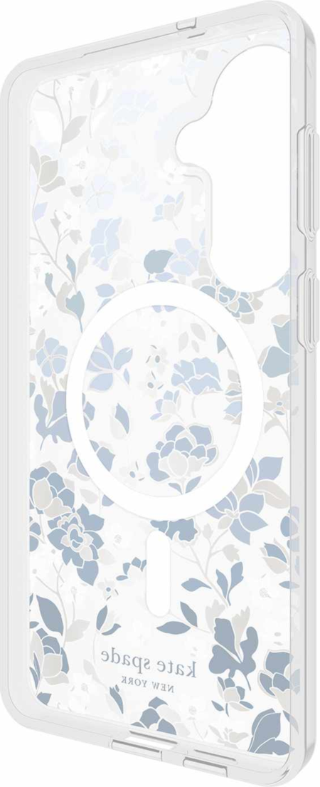 Kate Spade - Étui de protection avec aimant pour Samsung Galaxy S26 Plus - Bleu Flowerbed