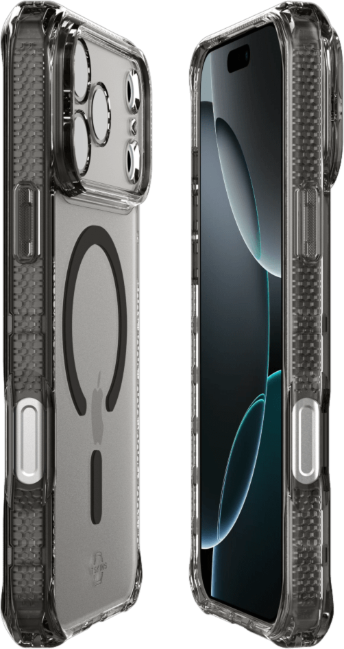 ITSKINS - Hybrid_R Vapor MagSafe Case Smoke for iPhone 17 Pro Max
