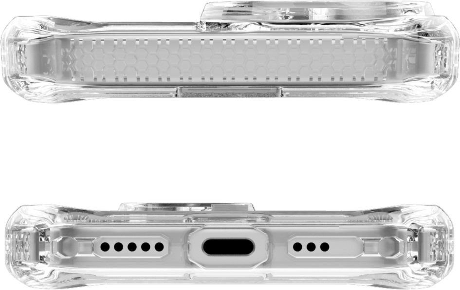 ITSKINS AP7NHMACRTRSP Étui Hybrid_R MagSafe Clear pour iPhone 17