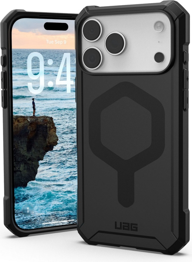 UAG - Essential Armor MagSafe Rugged Case Black for iPhone 17 Pro Max