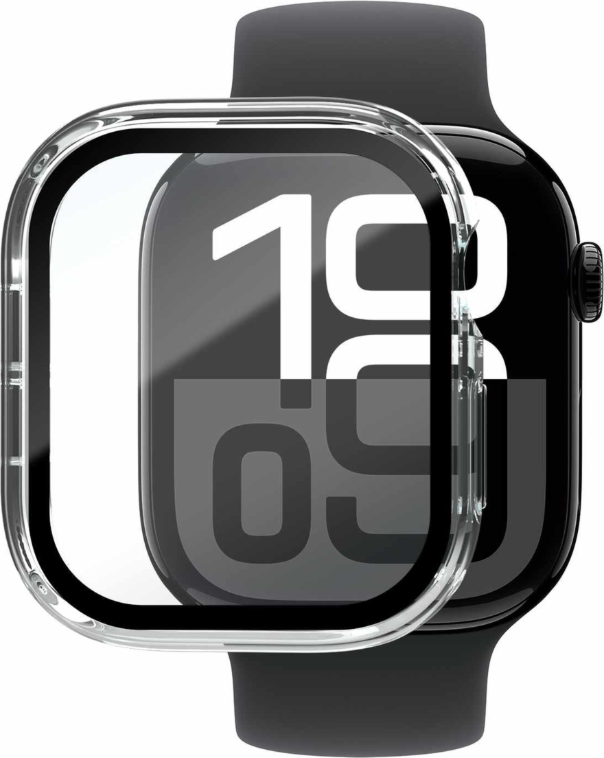 Blu Element - 360 Screen Protector and Bumper for Apple Watch Series 11/10 42mm clear