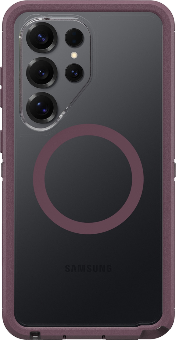 OtterBox - Defender Pro XT Clear Case w/Magnets Purple Mystery for Samsung Galaxy S26 Ultra
