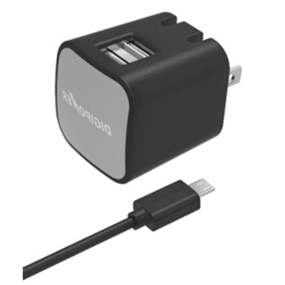 Digipower Dual USB QC 3.4A Type-C trousse de recharge