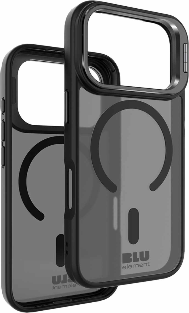 Blu Element - Coque Chromatic Kick MagSafe noire pour iPhone 17 Pro Max