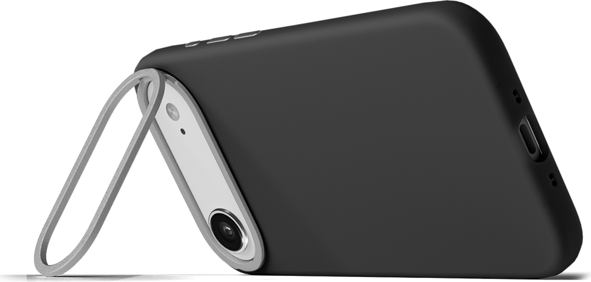 LOGiiX Vibrance Silicone Case for iPhone Air - Black