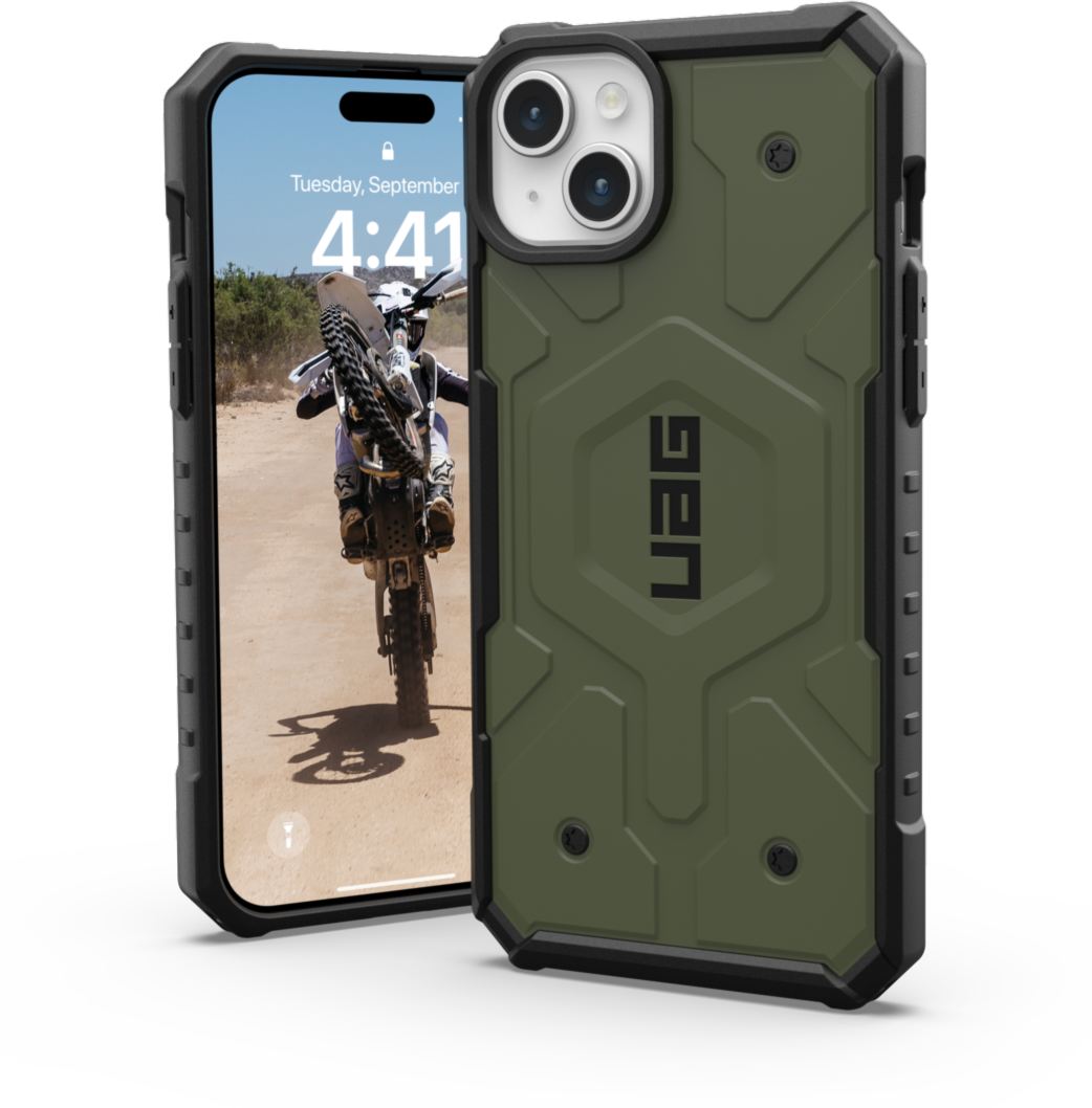 Designed with action and adventure in mind, the UAG Pathfinder case with MagSafe provides serious protection with a modern classic look.