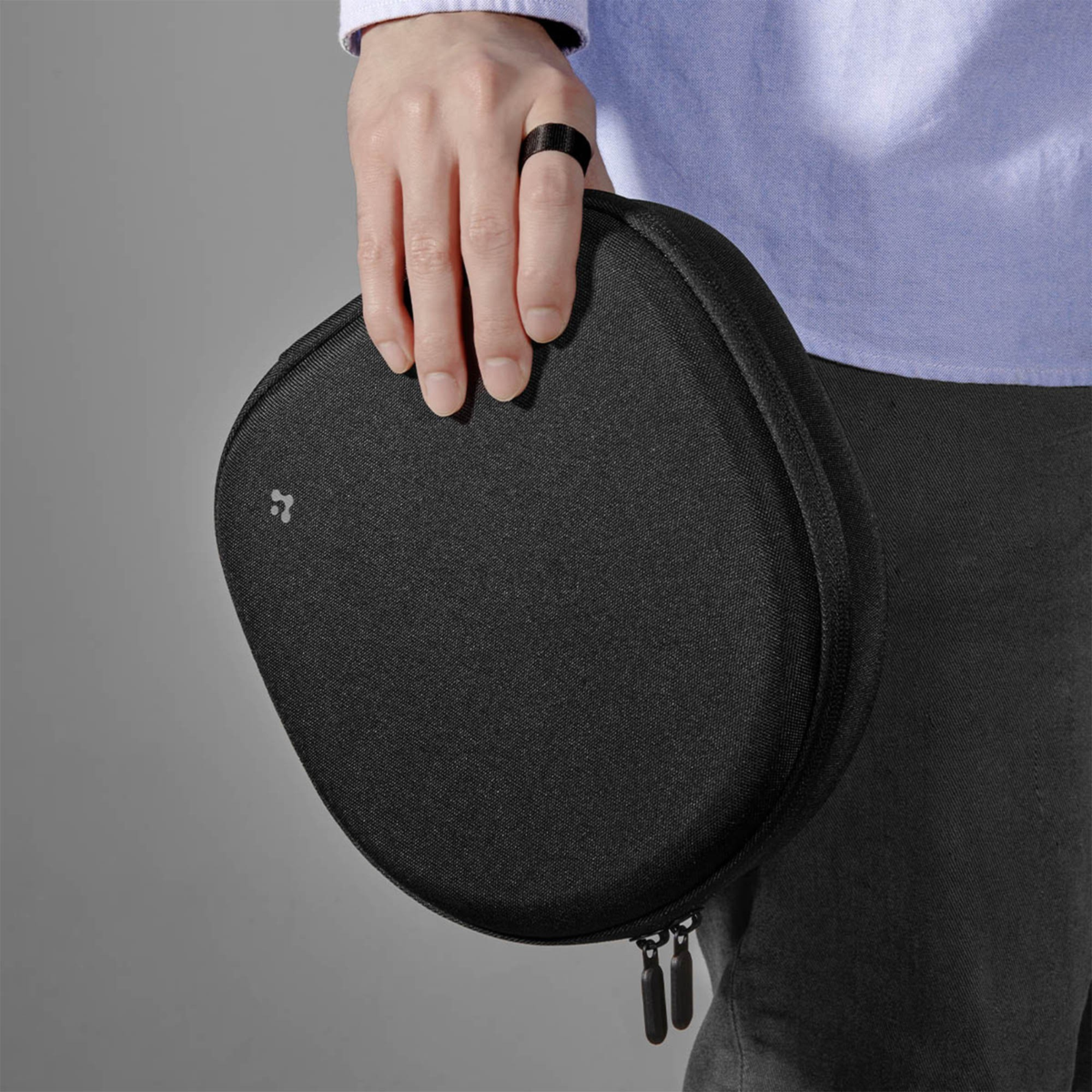Spigen Klasden Headphone Carrying Case delivers durable, shockproof protection with a soft interior and organized storage for headphones and accessories.