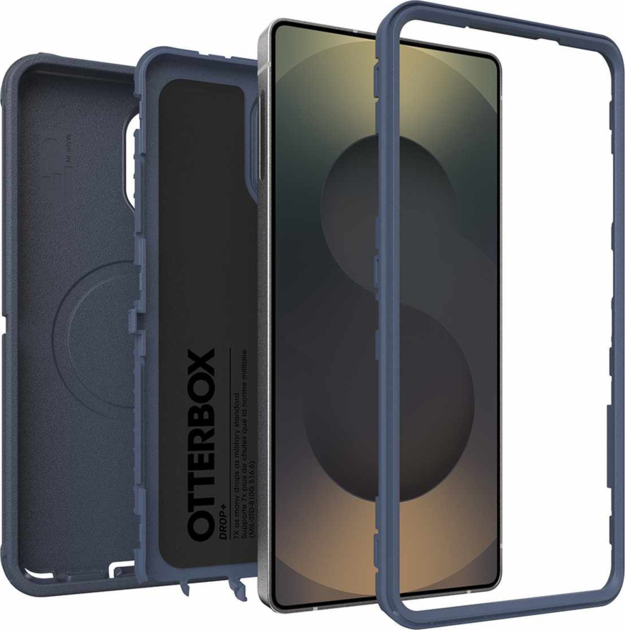 OtterBox - Defender Pro Case w/Magnets Blue Sentiment for Samsung Galaxy S26 Ultra