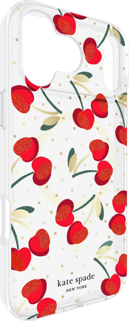Kate Spade - Protective MagSafe Case for Apple iPhone 17 Pro Max - Cherry Dot