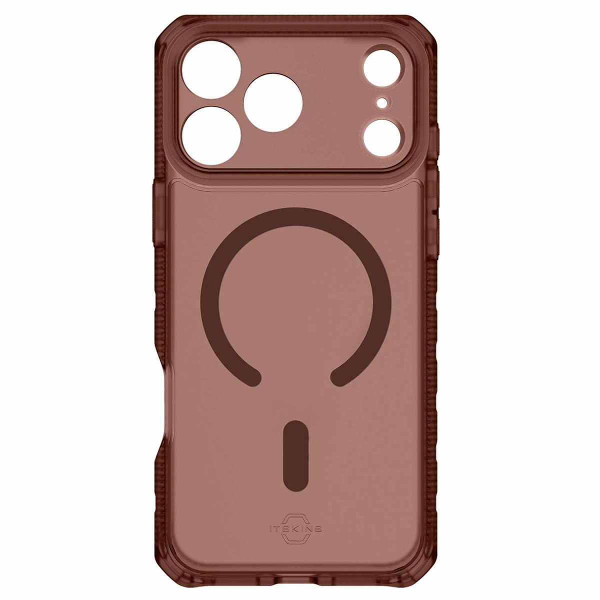 ITSKINS - Hybrid_R Frost MagSafe Case Mocha for iPhone 17 Pro Max