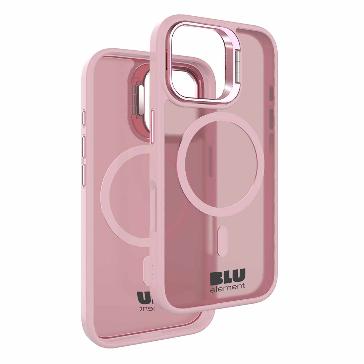 Blu Element - Étui Chromatic Kick MagSafe rose pour iPhone 17e/16e/15/14/13