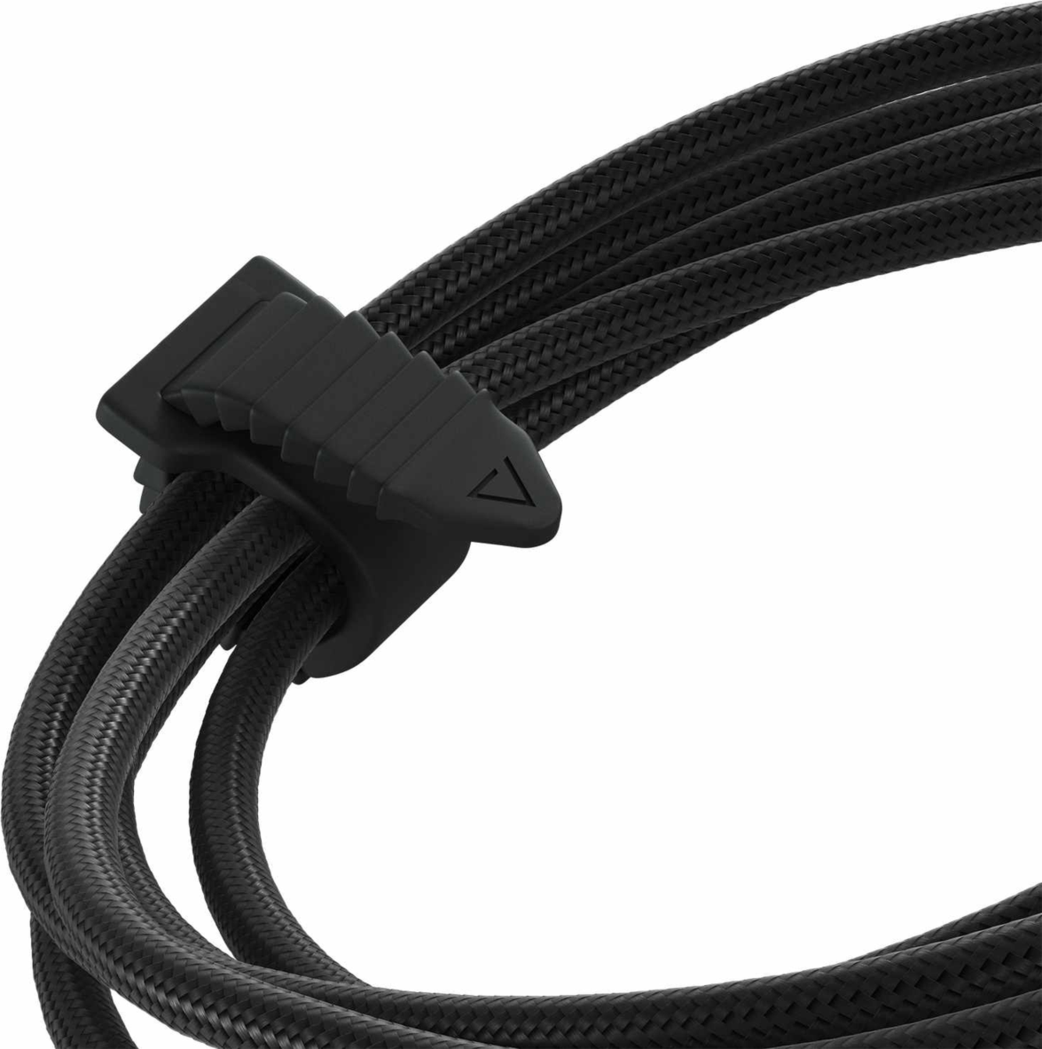Statik - PowerPivot Pro Nylon Braided Charge/Sync Cable USB-C to USB-C 3.3ft Black