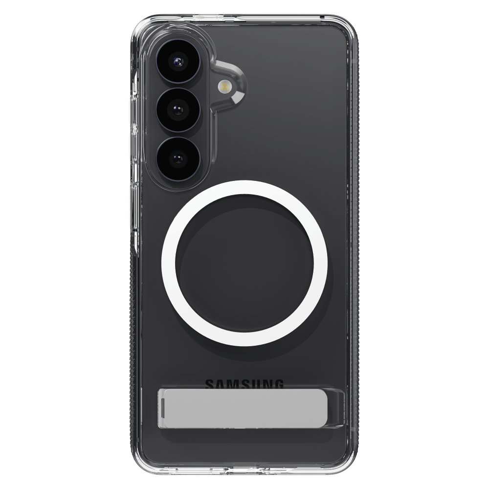 ZAGG - Crystal Palace Snap Case with Kickstand for Samsung Galaxy S26 - Clear