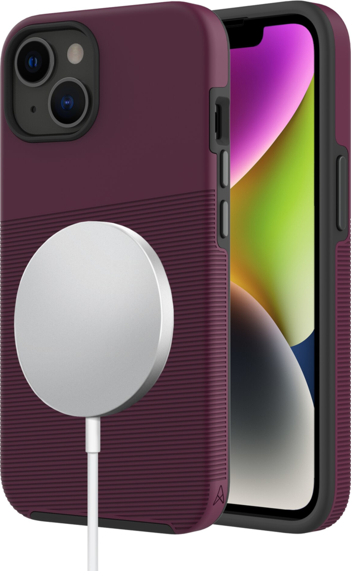 AXS PROTech Plus Magsafe Compatible Apple iPhone 14 | Sangria