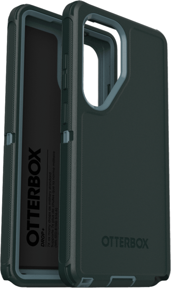 The Defender Series Pro is OtterBox's toughest case, offering rugged, tri-layer protection against harsh drops.