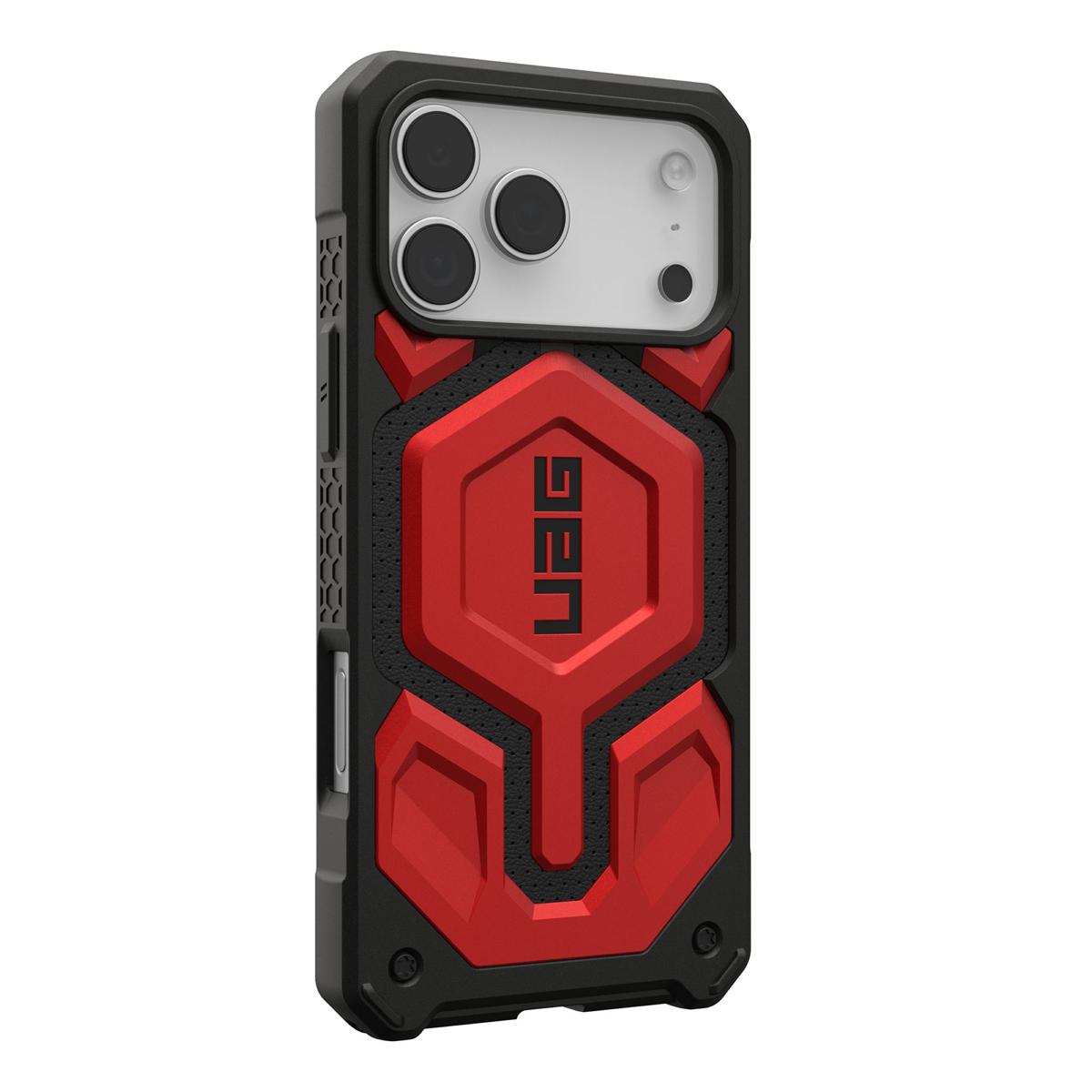 The quintessential, all-terrain, rugged protective case now available with seamless MagSafe functionality. The UAG Monarch Pro is equipped with premium materials for premium protection.