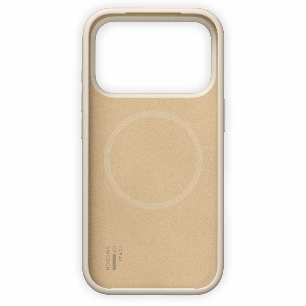Ideal of Sweden - Étui MagSafe en silicone Cloud Dancer pour iPhone 18 Pro/17 Pro