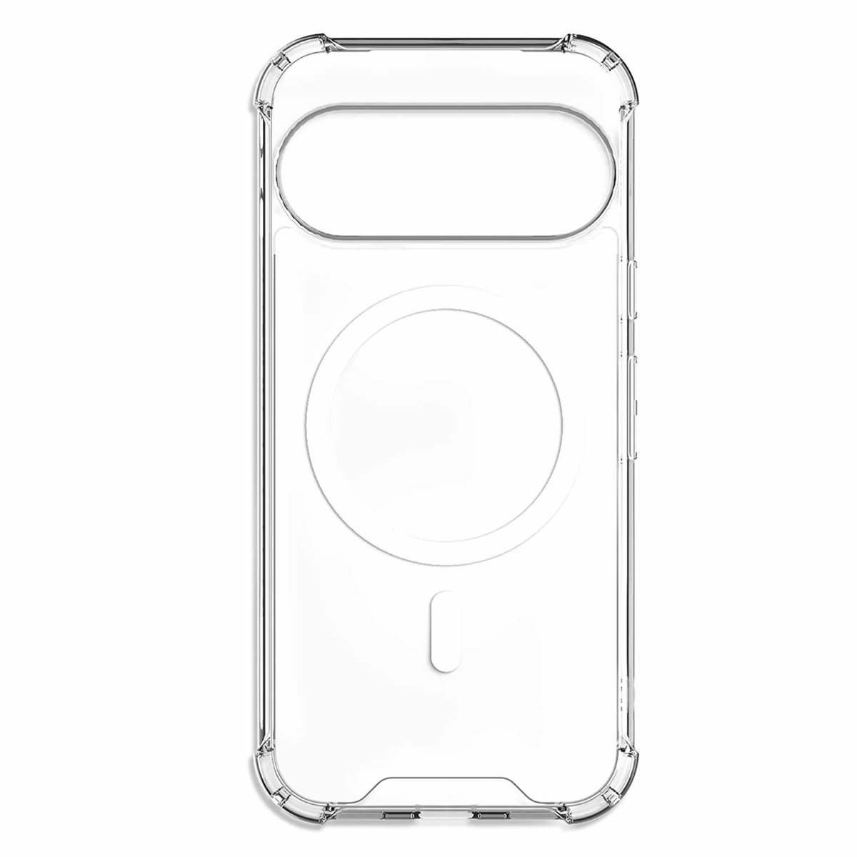 Blu Element - Dropzone Rugged Case w/Magnets Clear for Google Pixel 11