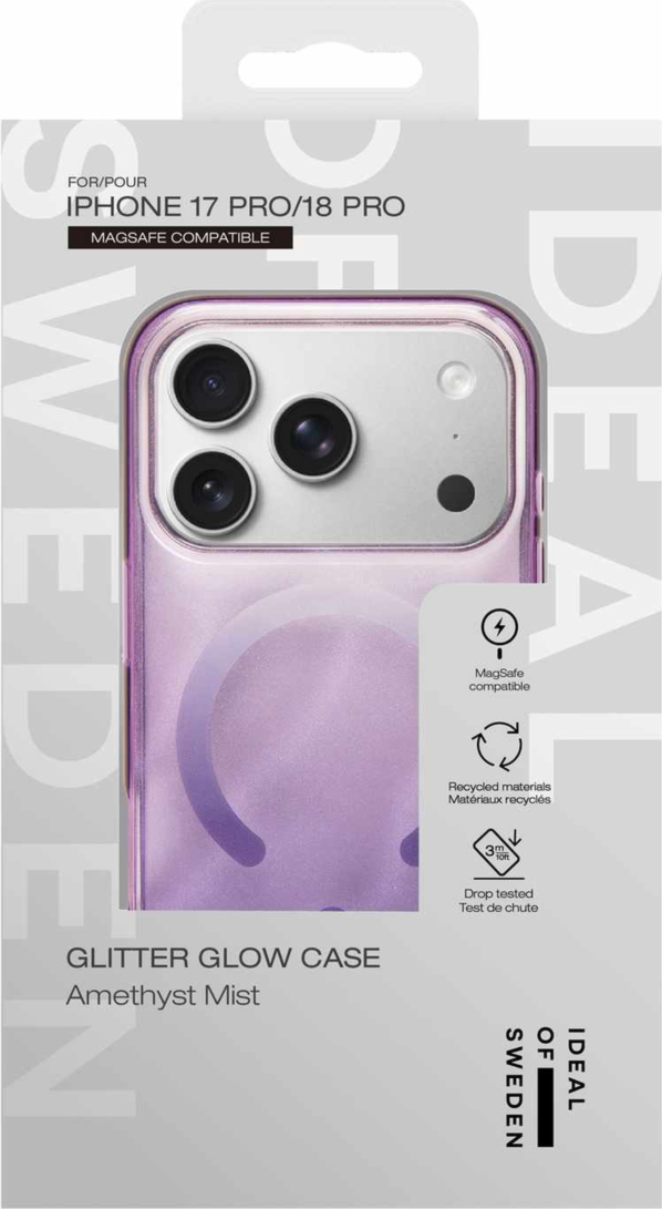 Ideal of Sweden - Coque MagSafe transparente « Cherry Crush » pour iPhone 18 Pro/17 Pro