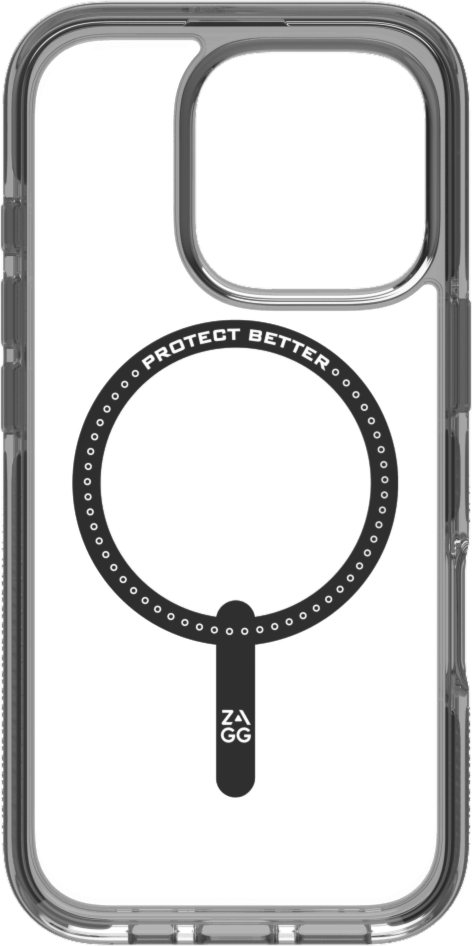 Strengthened with Graphene, ZAGG's Santa Cruz Snap series case combines an ultra-slim, premium looking design with 13 ft drop protection and seamless MagSafe compatibility.