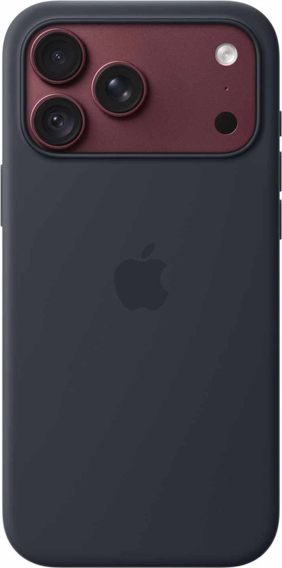 Apple - Silicone Case with MagSafe Navy Blue for iPhone 18 Pro Max