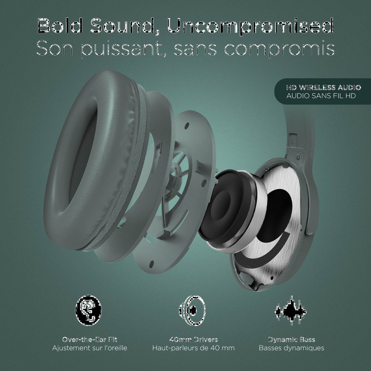 <p>Designed for travel, HyperGear’s Stealth2 ANC Wireless Headphones come with Active Noise technology, powerful stereo drivers, and can easily fold for convenient storage.</p>